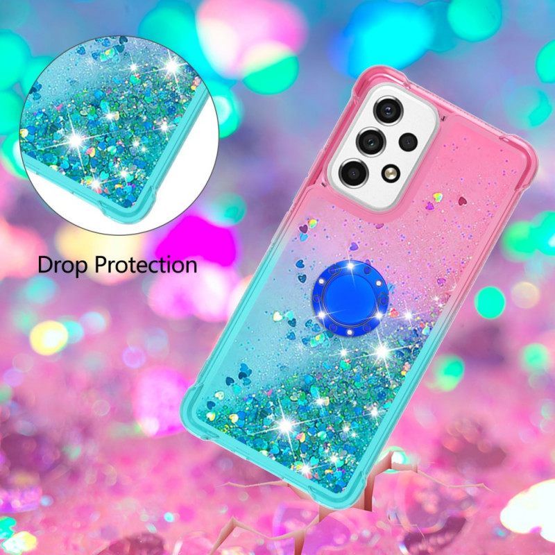 Θήκη Samsung Galaxy A53 5G Glitter Ring-bracket